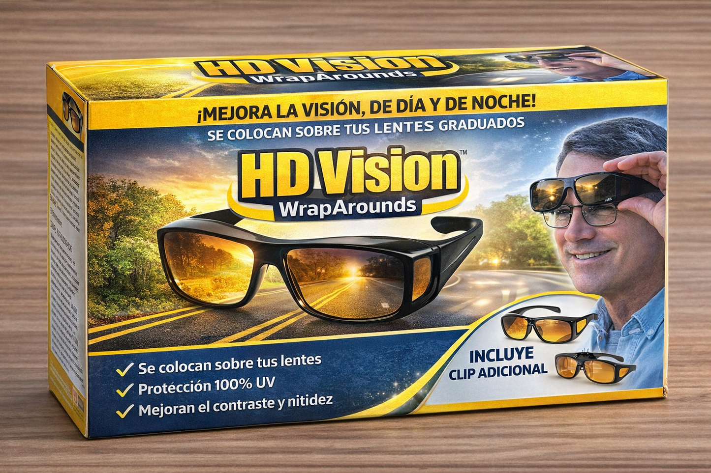 2 X 1 GAFAS 1HD VISION NOCTURNA Y DIURNA