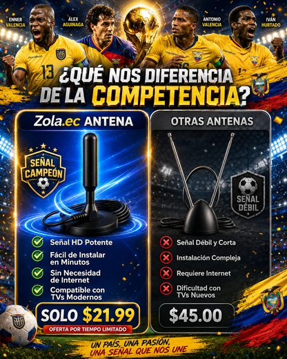 Antena Digital Hd De Tv