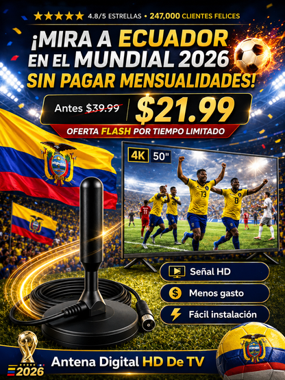 Antena Digital Hd De Tv